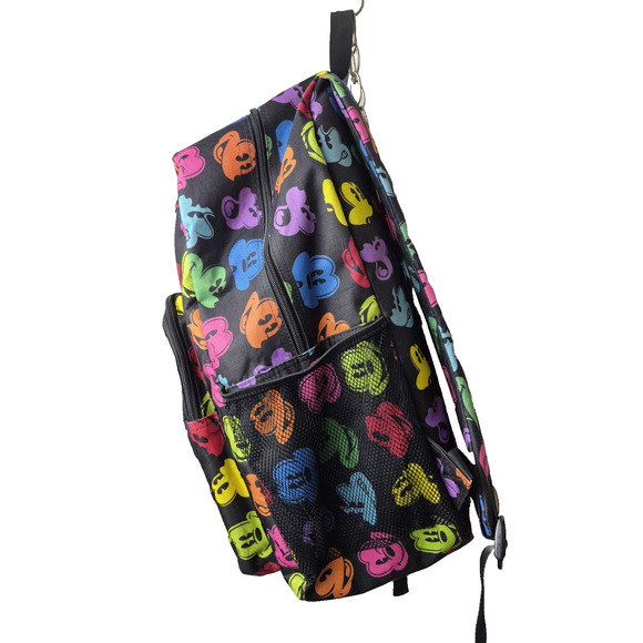 Walt Disney World Backpack Rainbow Mickey Mouse Faces Bookbag Large Disney Parks - Picture 2 of 16